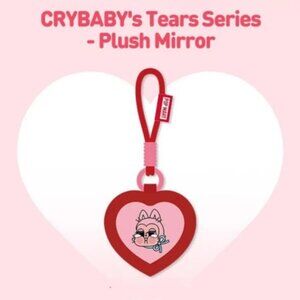 Pop Mart Crybaby Crying for Love Plush Mirror Pendant